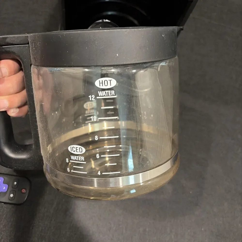 Zojirushi EC-ESC120 Filter Coffee Machine Glass Carafe Digital Controls 12 Cups